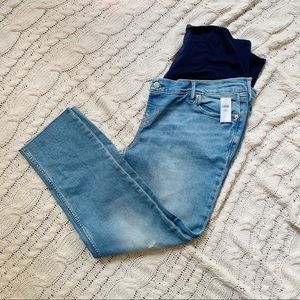 Gap Maternity Vintage Slim Jean with Washwell